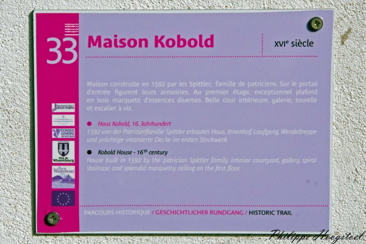ויסמבור Maison Kobold Xvie Siecle מראה חיצוני תמונה